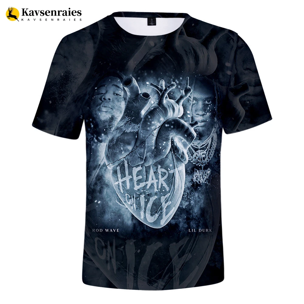Футболка Rapper Rod Wave для мужчин и женщин модная футболка оверсайз топы в стиле