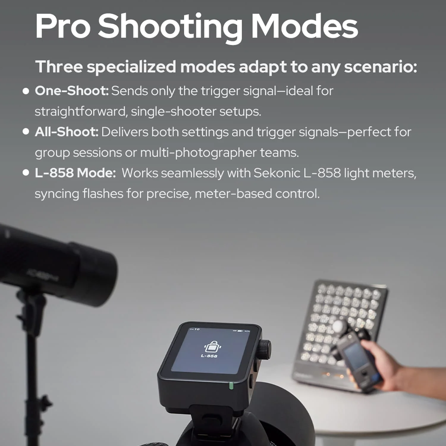 Фото Godox X3 Pro C/N/S/F/O 2,4 ГГц TTL HSS триггер вспышки OLED передатчик с сенсорным экраном для Sony Canon Nikon Fuji Olympus №4