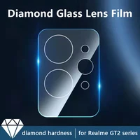 2 pack rear camera tempered glass protector diamond hardness lens film hd anti fingerprint sticker films for realme gt 2 pro
