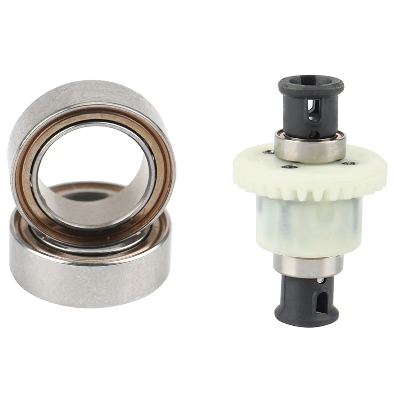 

2 Set RC Car Part: 1 Pcs Differential M16018 & 1 Set Ball Bearing 6.35 X 9.53 X 3.17Mm