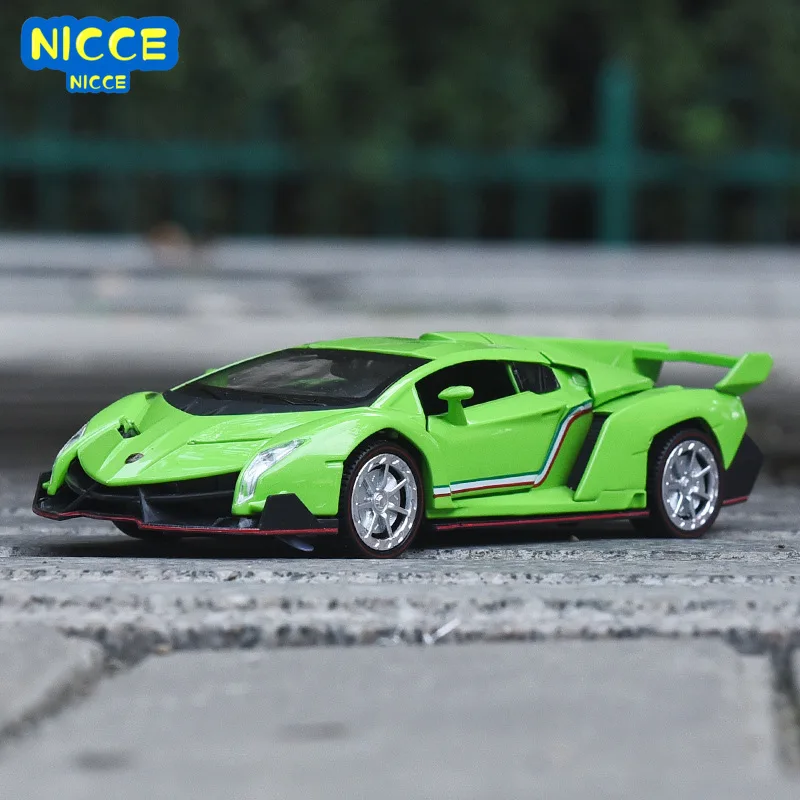 

Nicce 1:32 Lamborghini Sport Model Streetcar Version Alloy Sports Car Model Simulation Gift Collection F203