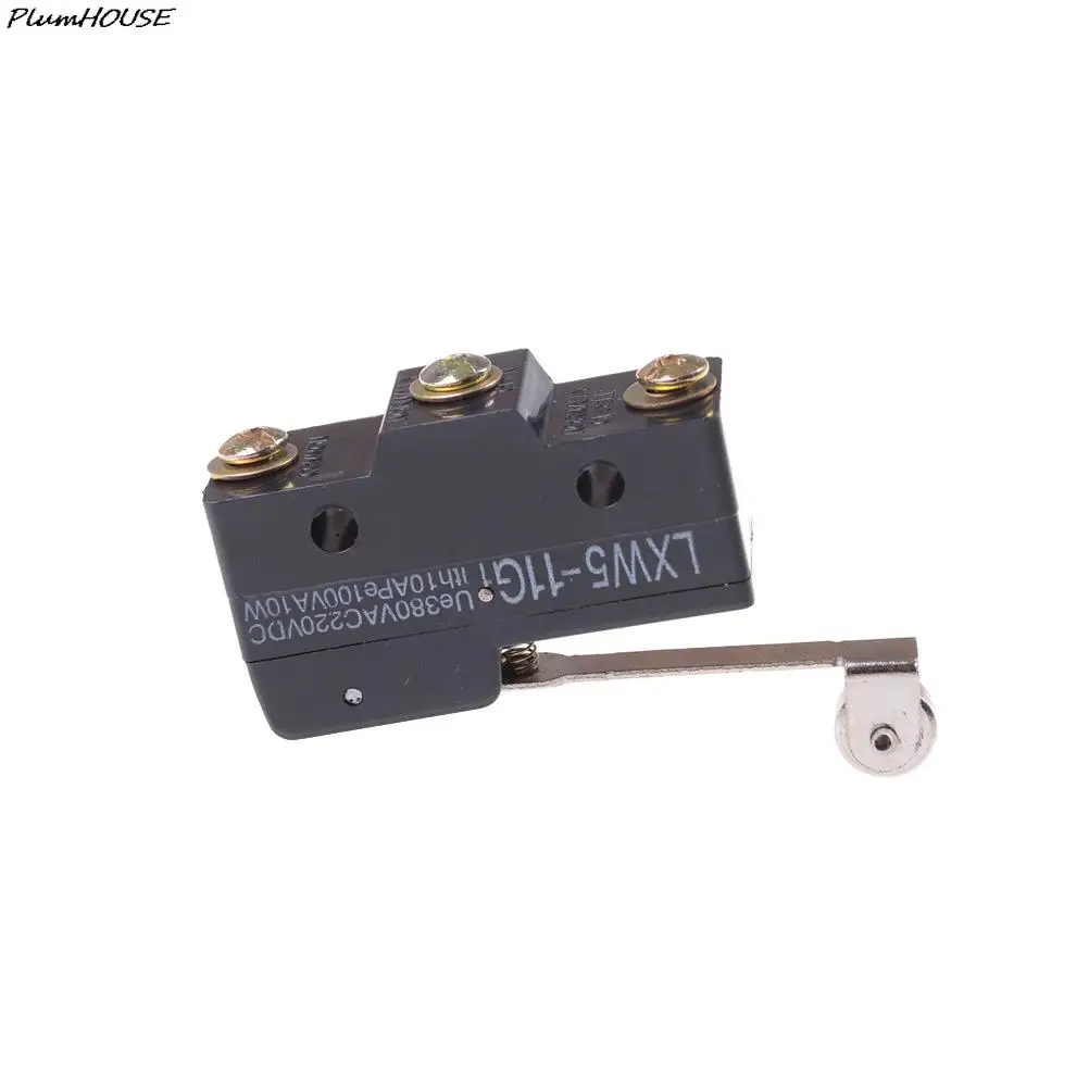 

1pcs LLXW5-11G imit Switch AC380V DC220V 100VA, 10W Limit Micro Switch Long Hinge Roller Lever Arm Snap Action