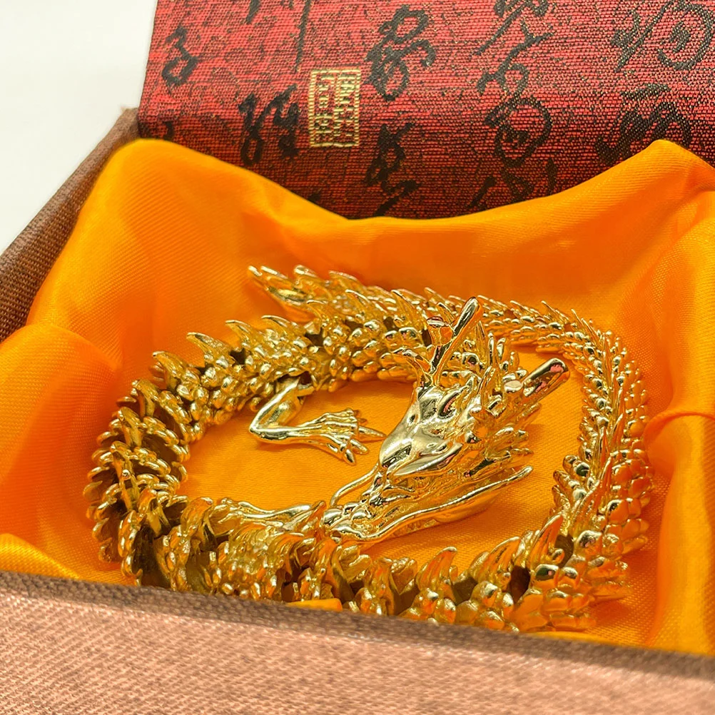 

Dragon Decor Brass Craft Figurine Decorative Sculpture Statue Desktop Adornment