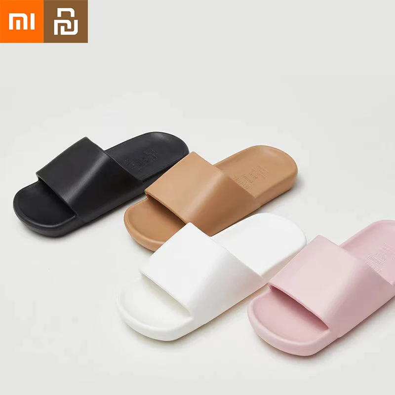 

Шлепанцы Xiaomi Youpin из ЭВА для мужчин и женщин, Нескользящие сандалии, кал, летние домашние тапки для ванной