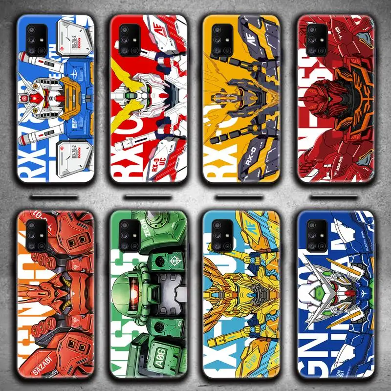 

Gundam SEED Phone Case For Samsung Galaxy A03S A52 A13 A53 A73 A72 A12 A31 A81 A30 A32 A50 A80 A71 A51 5G