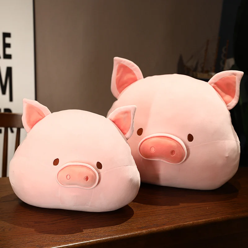 

Подушка плюшевая в виде свиньи, 40/60 см