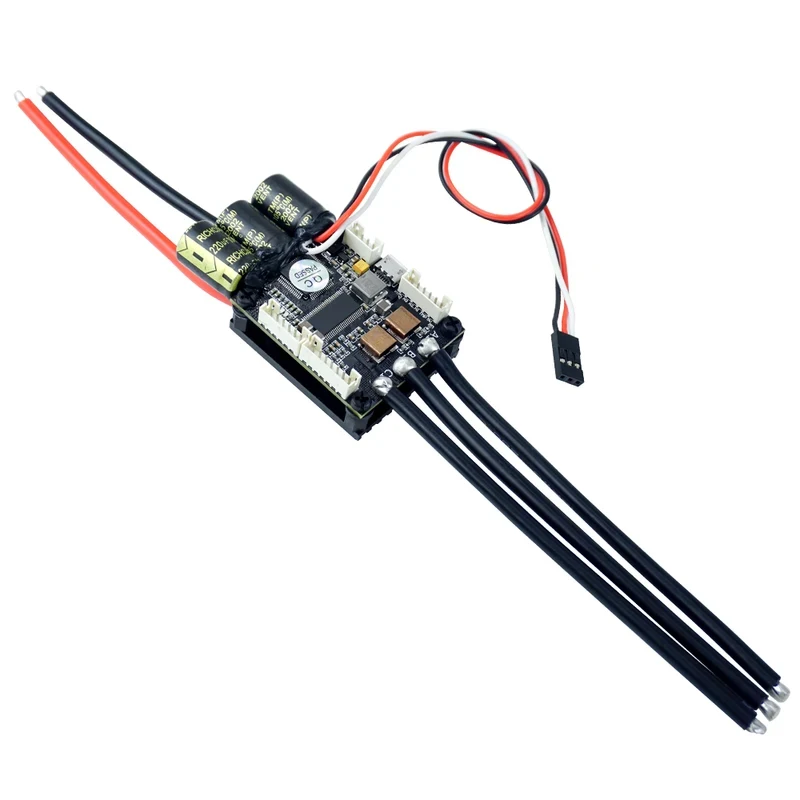 Фото Контроллер скорости Flipsky ESC Mini FSESC4.20 50A для скейтборда на базе VESC ®   4.12 С алюминиевым анодированным радиатором №4