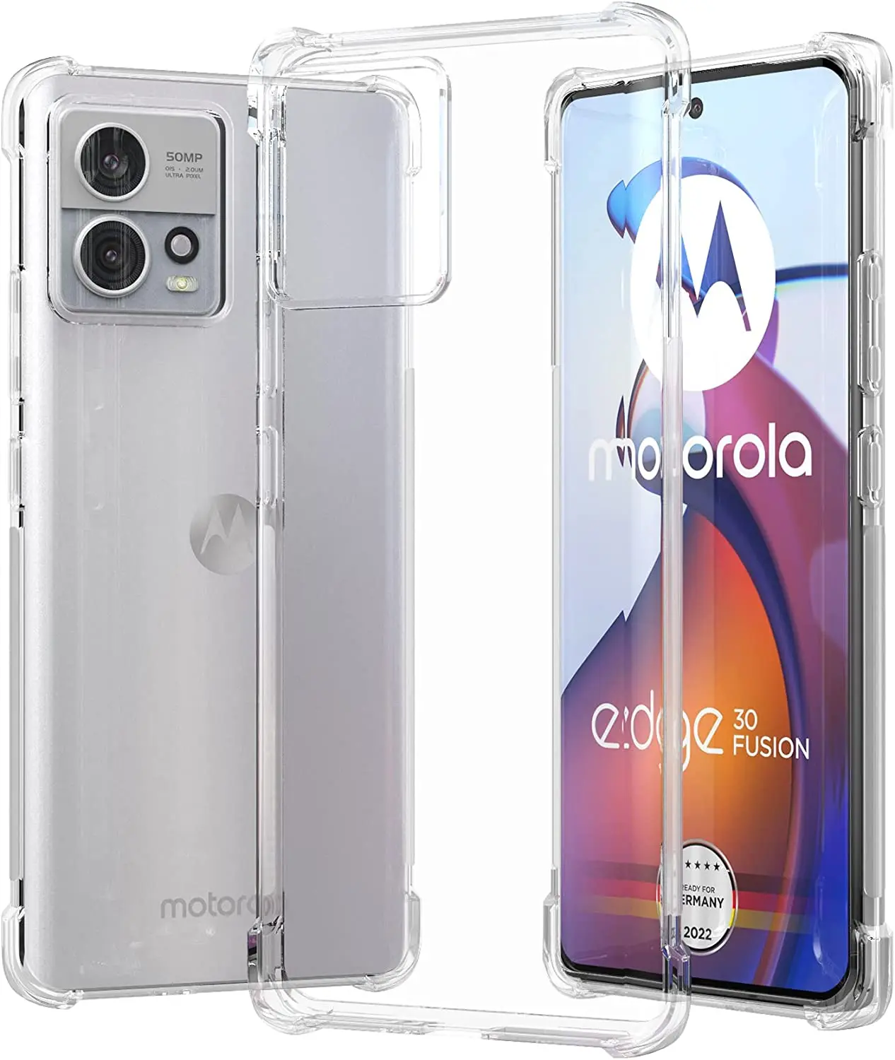 

For Moto X30 Moto G 5G 2022 Case,Crystal Clear Transparent TPU Cover for Moto X30 Pro Edge 30 Ultra S30 Pro Edge 2022 Crystal
