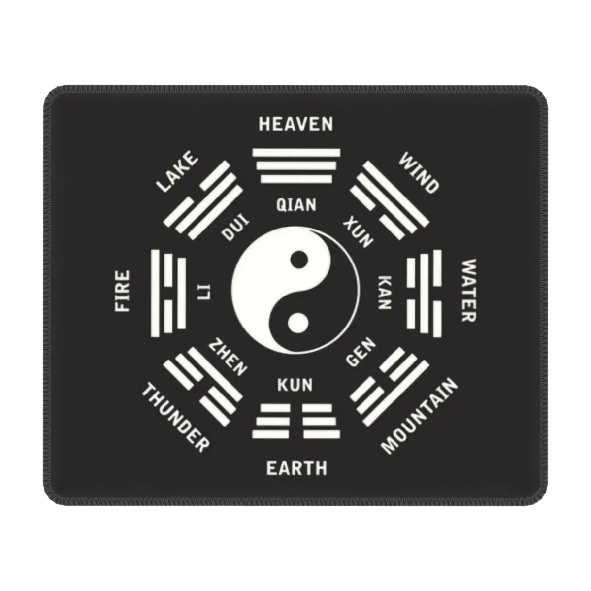 Фото Подкладка для мыши Tai Chi, Нескользящий Резиновый Базовый игровой коврик для мыши, аксессуары, китайские боевые искусства, офисный Настольный... №1