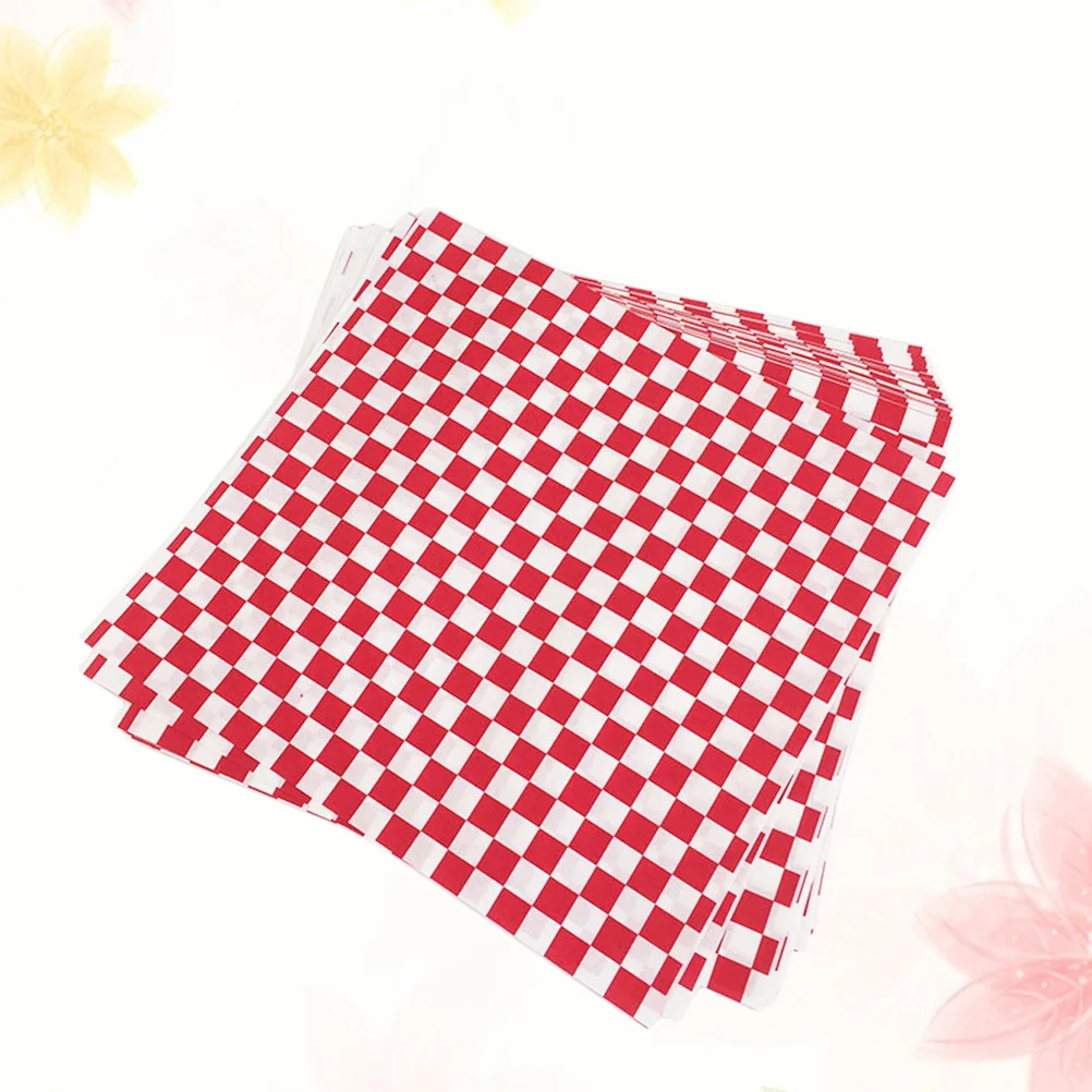 

100 PCS Cookie Wrappers Deli Paper Greaseproof Baking Food Liners Wrapping Air fryers