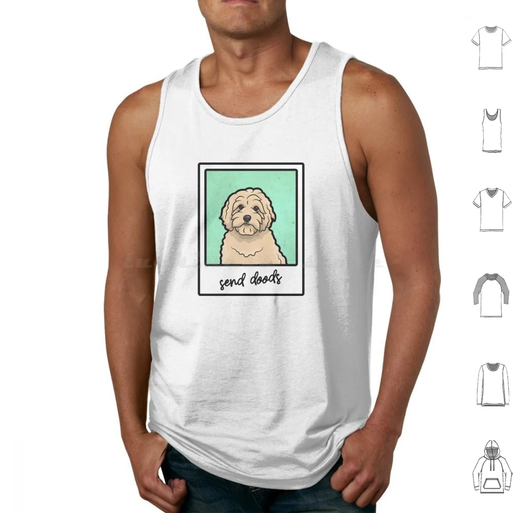 

Send Doods-Tank Tops Print Cotton Doodle Mom Doodle Labradoodle Mom Mom Labradoodle Mom Dog Mom Dood Send Doods