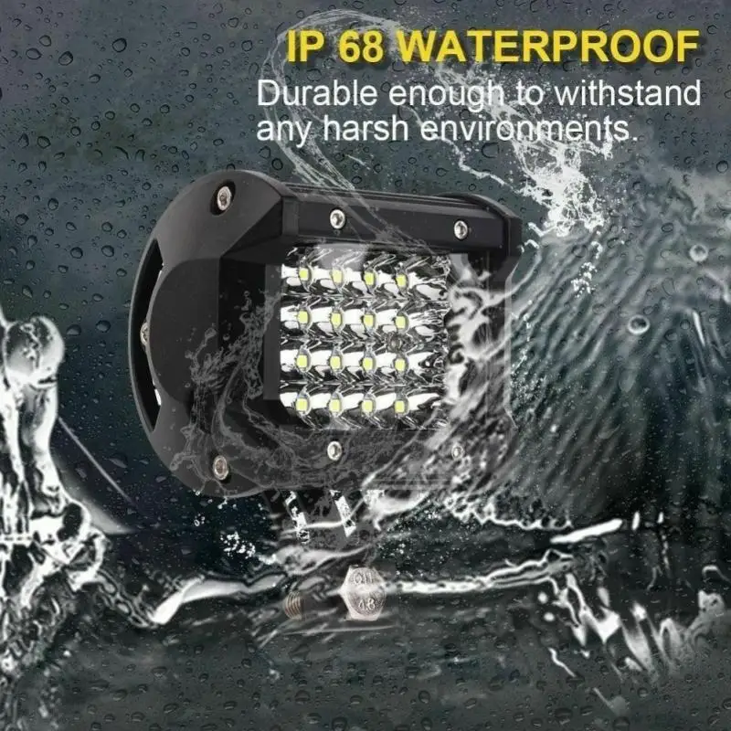 

Superbright Automotive Led Work Light 4 Inch 4 Row 200w Long Bar Light Universal Work Light Durable Car Accessories Spotlight