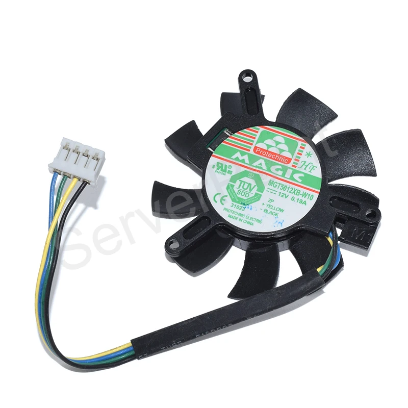 Бесплатная доставка Φ 12V 0.19A четыре охлаждающих вентилятора