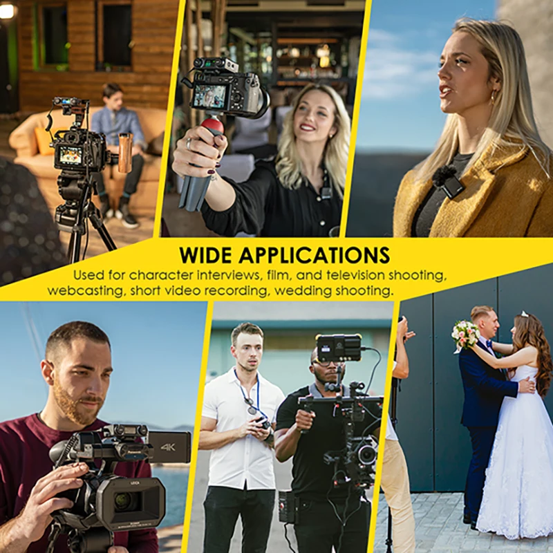 Hollyland Lark 150 [Official] Wireless Lavalier Microphone 2 Send 1 Receive 20.5g Live Interview Vlog Photography Microphone