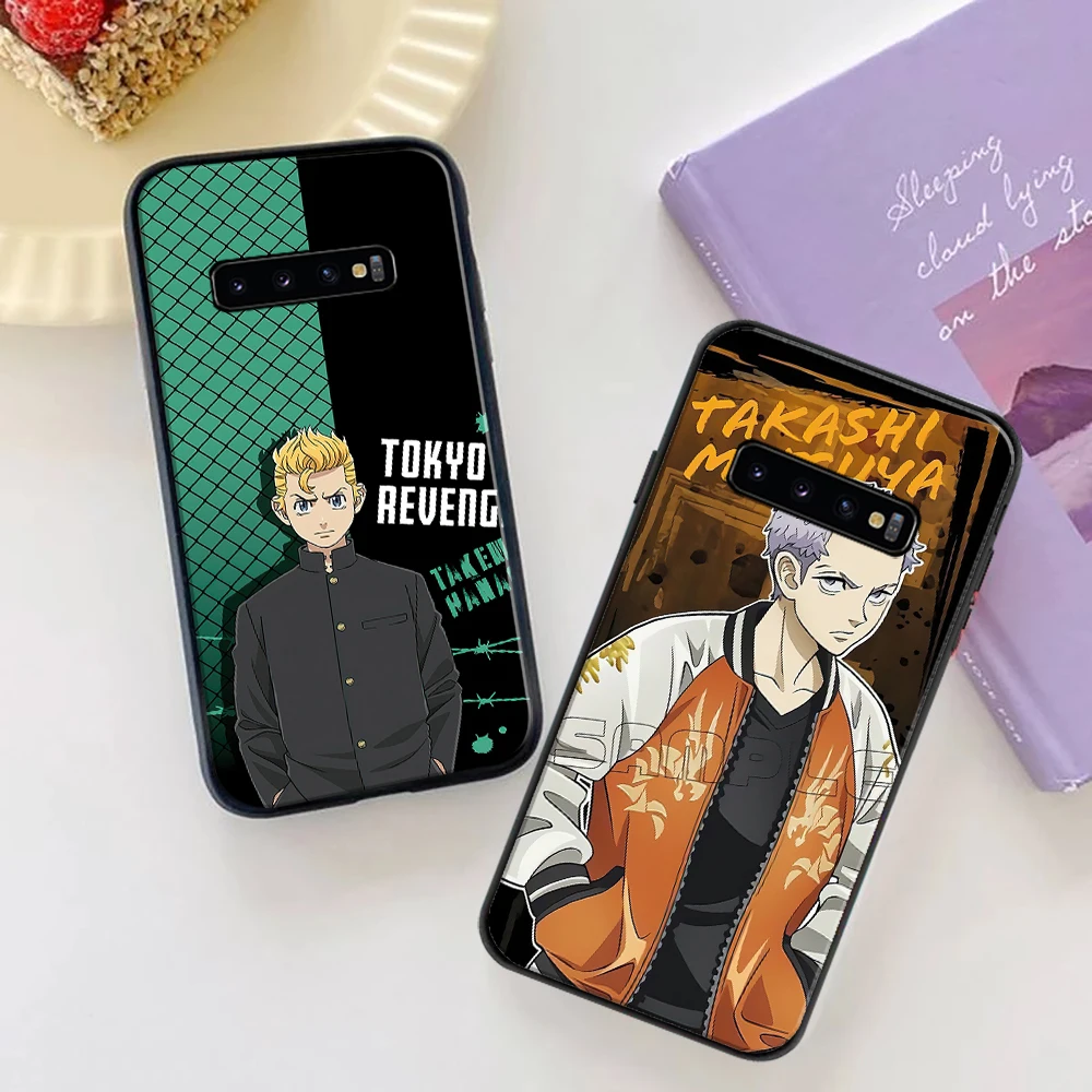 

Tokyo Avengers Japan Anime Phone Case For Samsung Galaxy S8 S9 S10 Plus S10 S20 Lite Ultra S20 FE Soft TPU Funda Back Cover