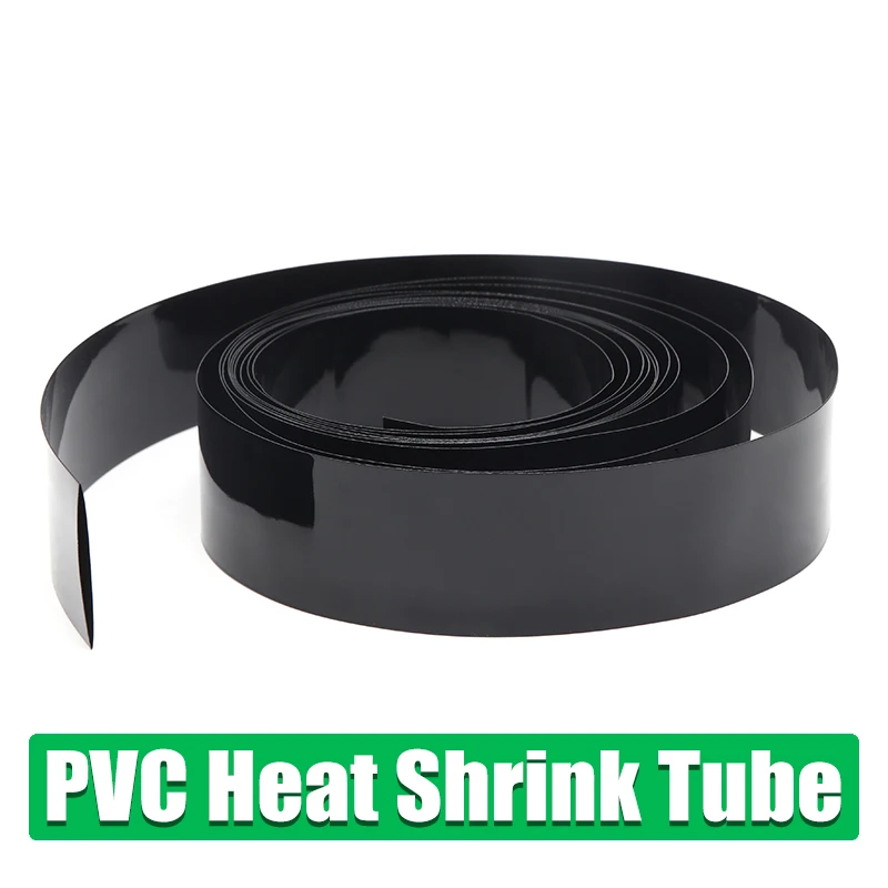 Термоусадочная трубка из ПВХ для литий-полимерных аккумуляторов Ширина 17-80 мм