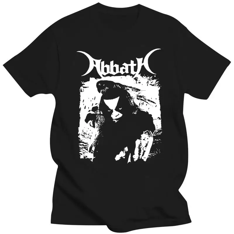 

2022 New Abbath - Raven T-SHIRT L Immortal 1Burzum Mayhem Emperor Gorgoroth Taake Tee Shirts Men O-Neck Tees
