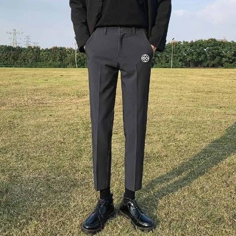 

2023 одежда для гольфа, мужские брюки для гольфа, осенняя одежда для гольфа, повседневные брюки, Корейская одежда для гольфа, тенниса, одежда для гольфа, Мужская одежда для гольфа, Южная накидка для гольфа