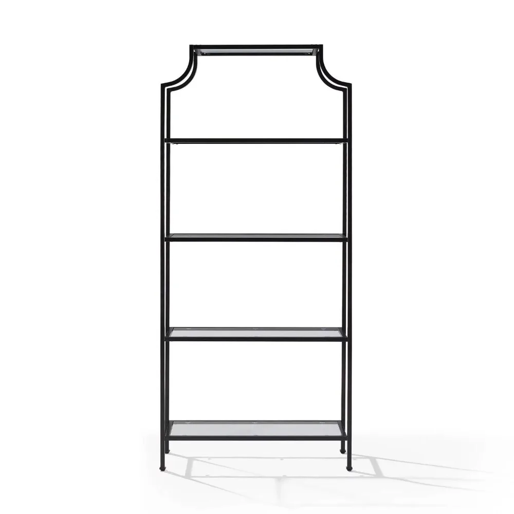 

Crosley Furniture 12"W x 36"D x 80"H 4-Shelf Freestanding Shelves, Oil-Rubbed Bronze