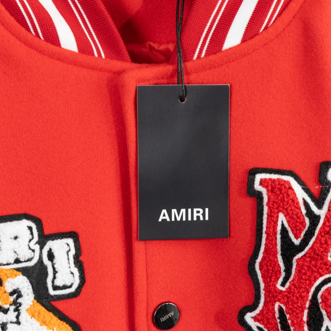 Куртки AMIRI ткань высокого качества против морщин комфортный дышать Мода Тонкая