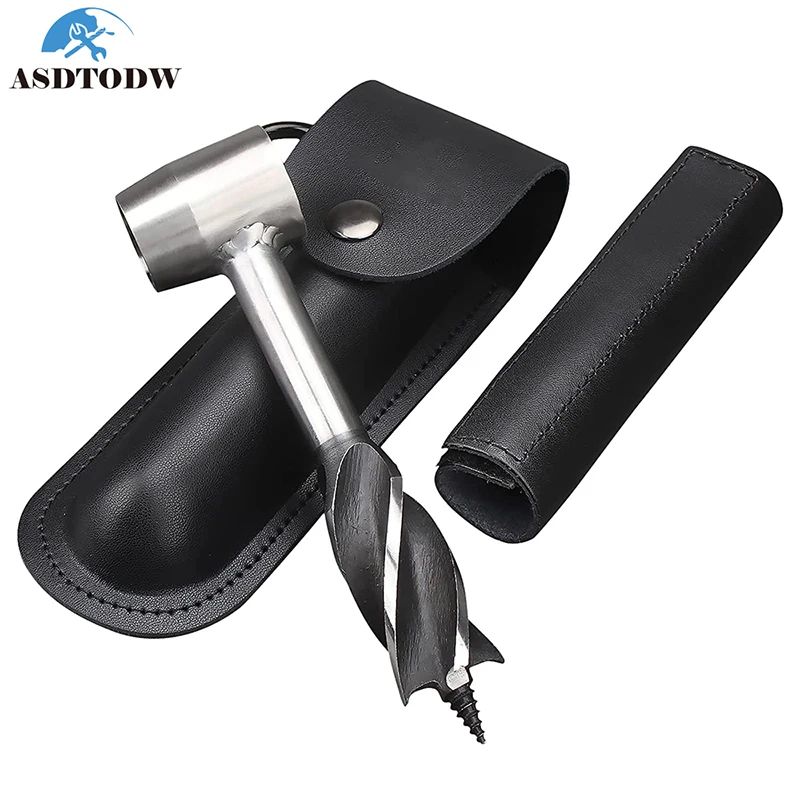 Durable Manual Auger Bushcraft Hand Wrench Wood Drill Peg Tools and Hole Maker Multitool Outdoor |