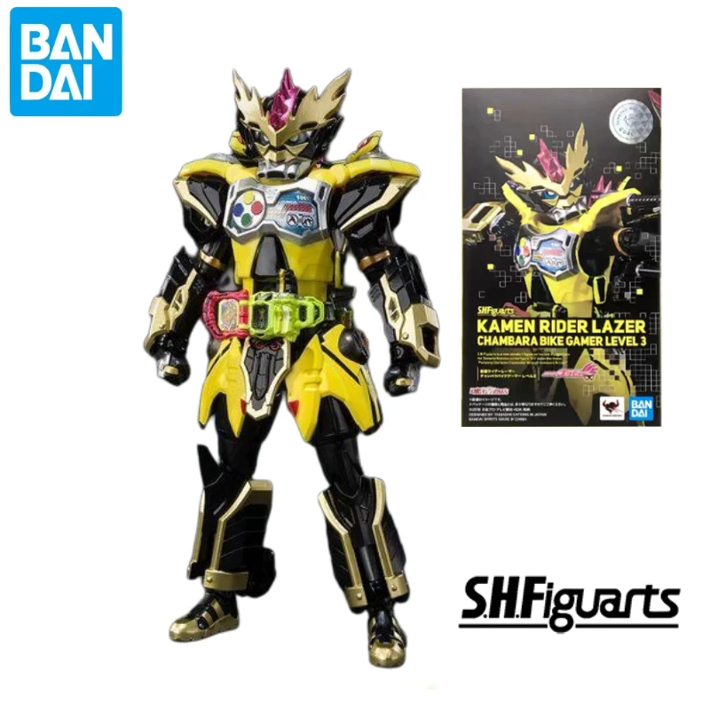 Оригинальная Bandai S.H. Фигурка SHF Kamen Rider Лазерная Шамбара велосипед игровой уровень