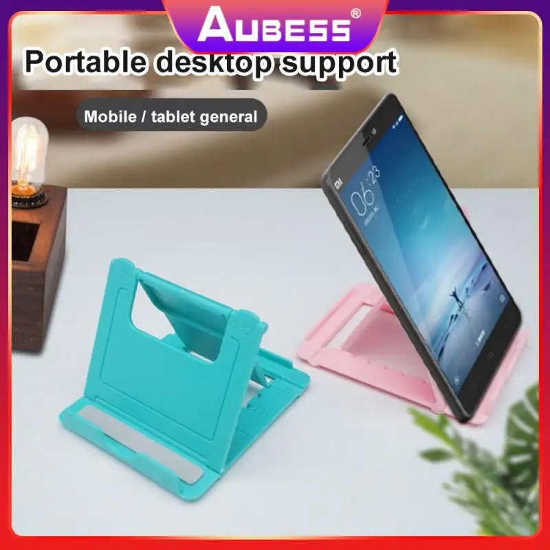 

Universal Mobile Phone Holder Mount Desktop Stand Folding Table Phone Bracket Adjustable Mobile Phone Stand Desk Portable