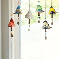 bird song bell garden decoration wind chime decoration yard home beautiful animal pendant decor t7h4