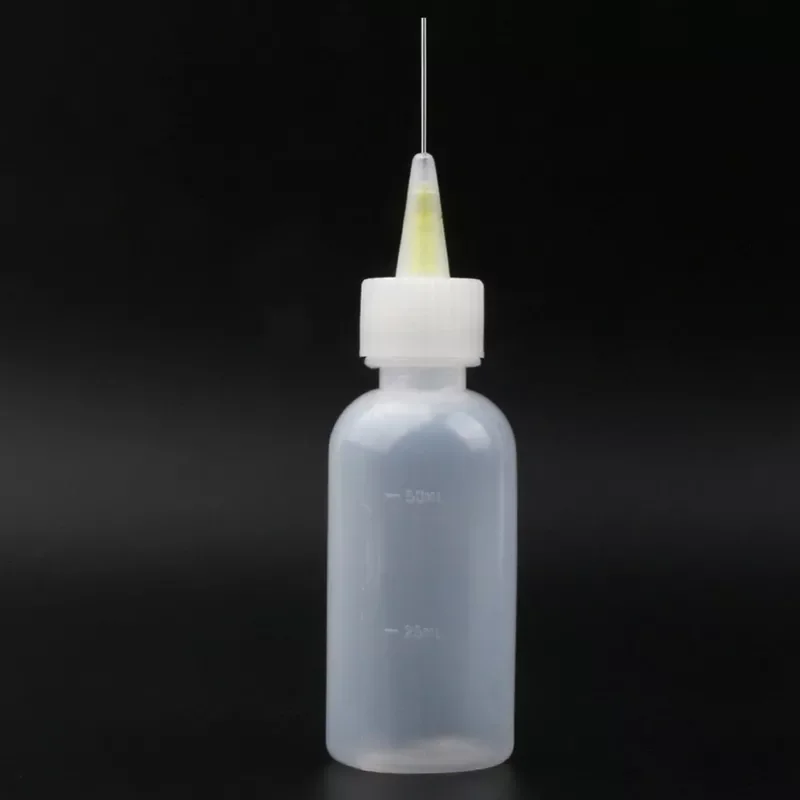

2022NEW Soldering Liquid Rosin Flux Oil Dispenser Plastic Empty Bottle With Needle Tip Mobile Phone Screen Cleaning Repair Tools