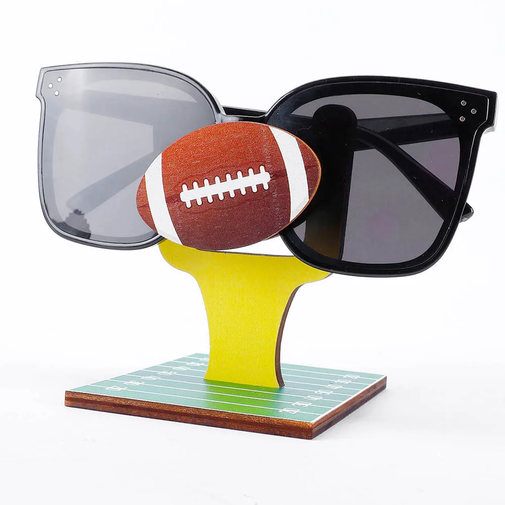 1 шт. деревянная подставка для хранения очков в спортивном стиле