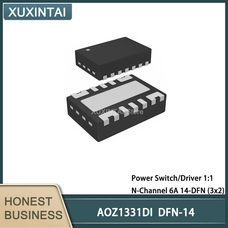 

20 шт./лот AOZ1331DI AOZ1331D выключатель питания/Драйвер 1:1 N-Channel 6A 14-DFN (3x2)