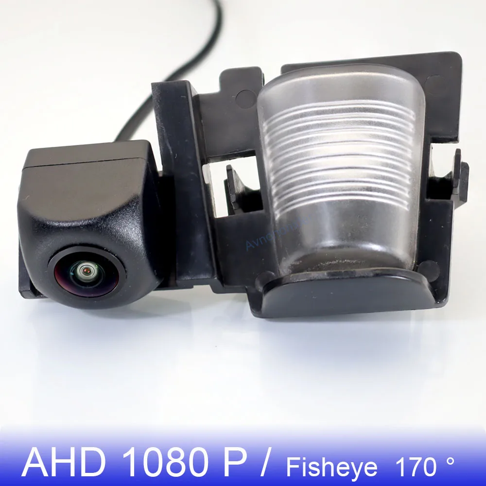 Камера заднего вида AHD 1080P рыбий глаз для Jeep YJ / TJ JK J8 (Военная версия) 2013 2014 2015 HD
