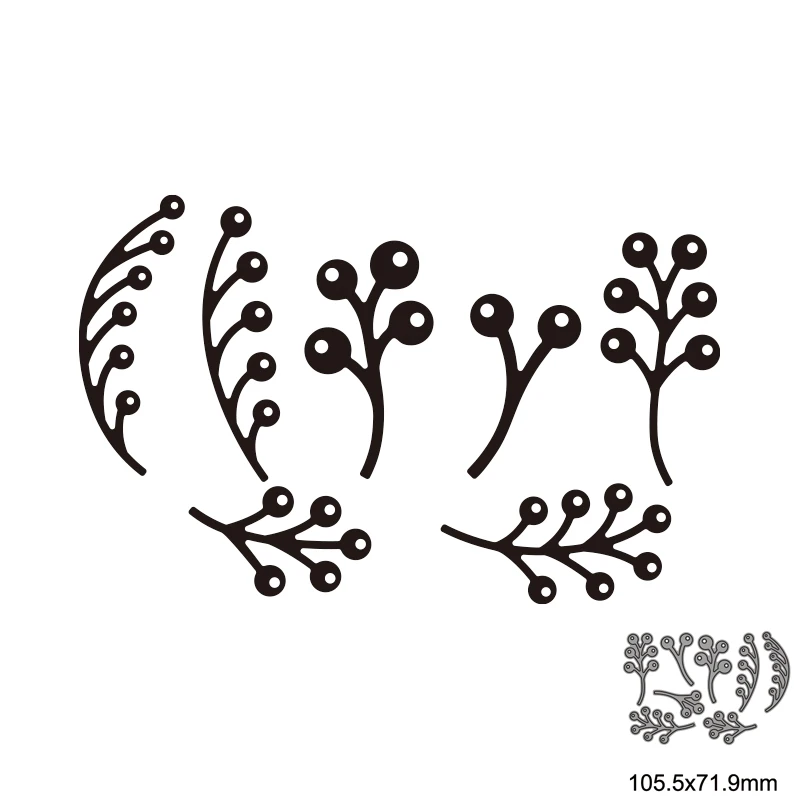 

Lovely Leaves Metal Cutting Dies For DIY Scrapbook Cutting Die Paper Cards Embossed Decorative Craft Die Cut 2022 New