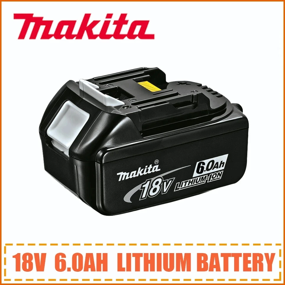 Со встроенной литий-ионной заменой LXT BL1860B BL1860 BL1850 100% Оригинальная Аккумуляторная батарея Makita 18 в Ач для электроинструмента