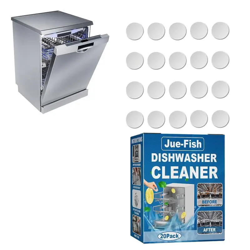 

Таблетки для мытья стиральной машины и посудомоечной машины в комплекте, очиститель для посудомоечной машины и Дезодоратор, 20 салфеток для мытья посуды, таблетки для удаления