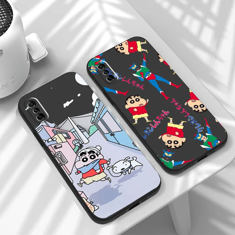 

Crayon Shin-chan Anime Phone Case For Xiaomi Note 10 Pro Lite 10S 10 Pro Lite 11 Pro Lite Ultra Luxury Ultra Shell Protective