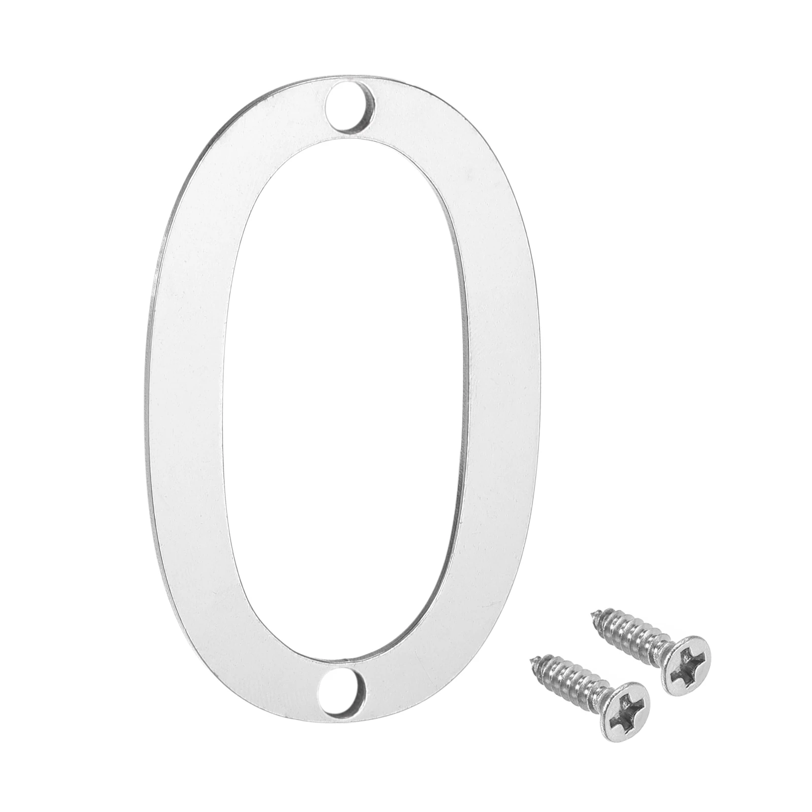 Uxcell 2 дюйма 304 полировка номера дома из нержавеющей стали для почтового ящика