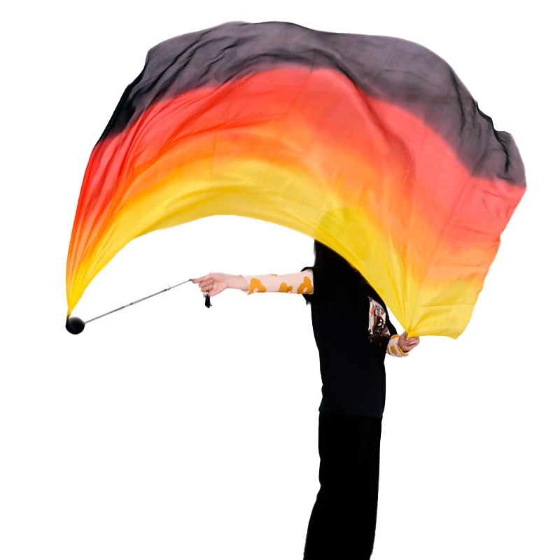 

Belly Dance Silk Veil POI Chain Ball Women Belly Dance Accessory Multicolor Dance Silk Veil Throw Ball Bellydance Stage Prop