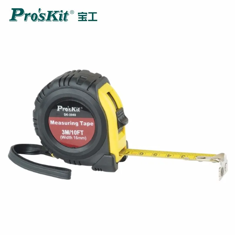 

Pro'skit 3M/5M/7.5M Strong Magnetic Tape Measure Self Lock Tape Measures Distance Meter Anti-Skid Steel Band Tape Ruler Tools