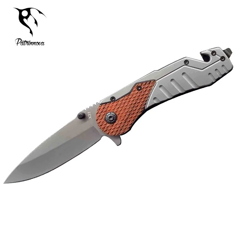 

Portable Pocket Knife Outdoor Folding Knife Portable Survival Multifunctional Camping Tool Folding Knife Titanium Knife