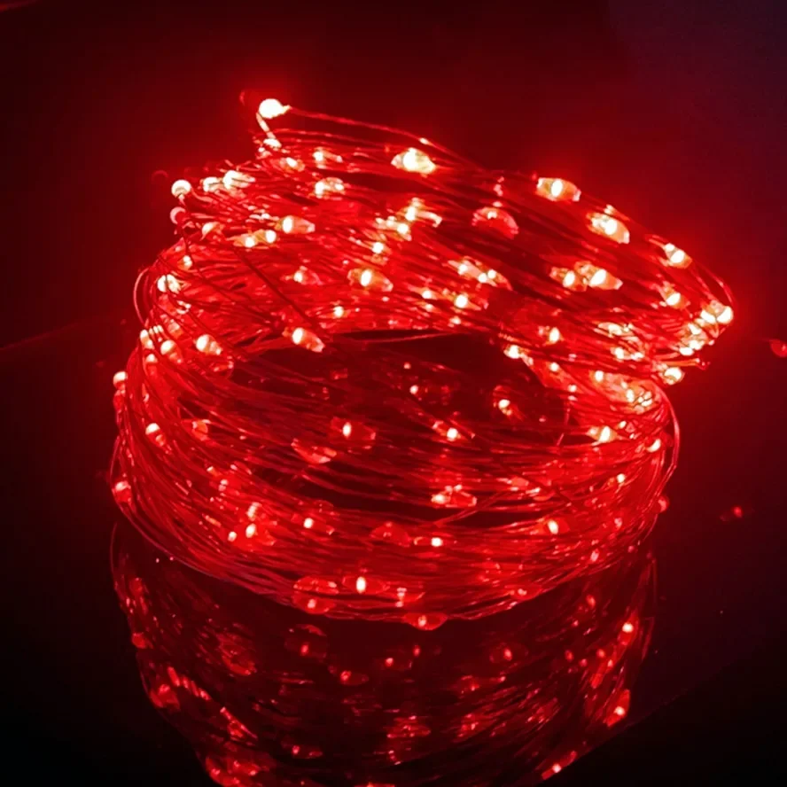 

USB светодиодная гирлянда из медной проволоки
