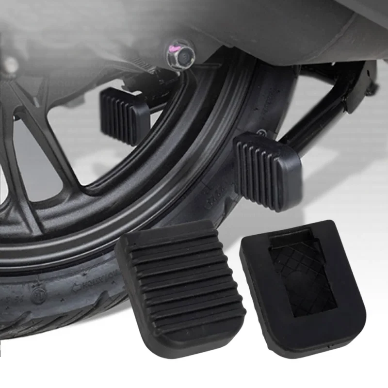 

Подставка Для Ног Мотоцикла, Мягкая Резиновая Опорная Пластина, Противоскользящая Накладка Для Скутера