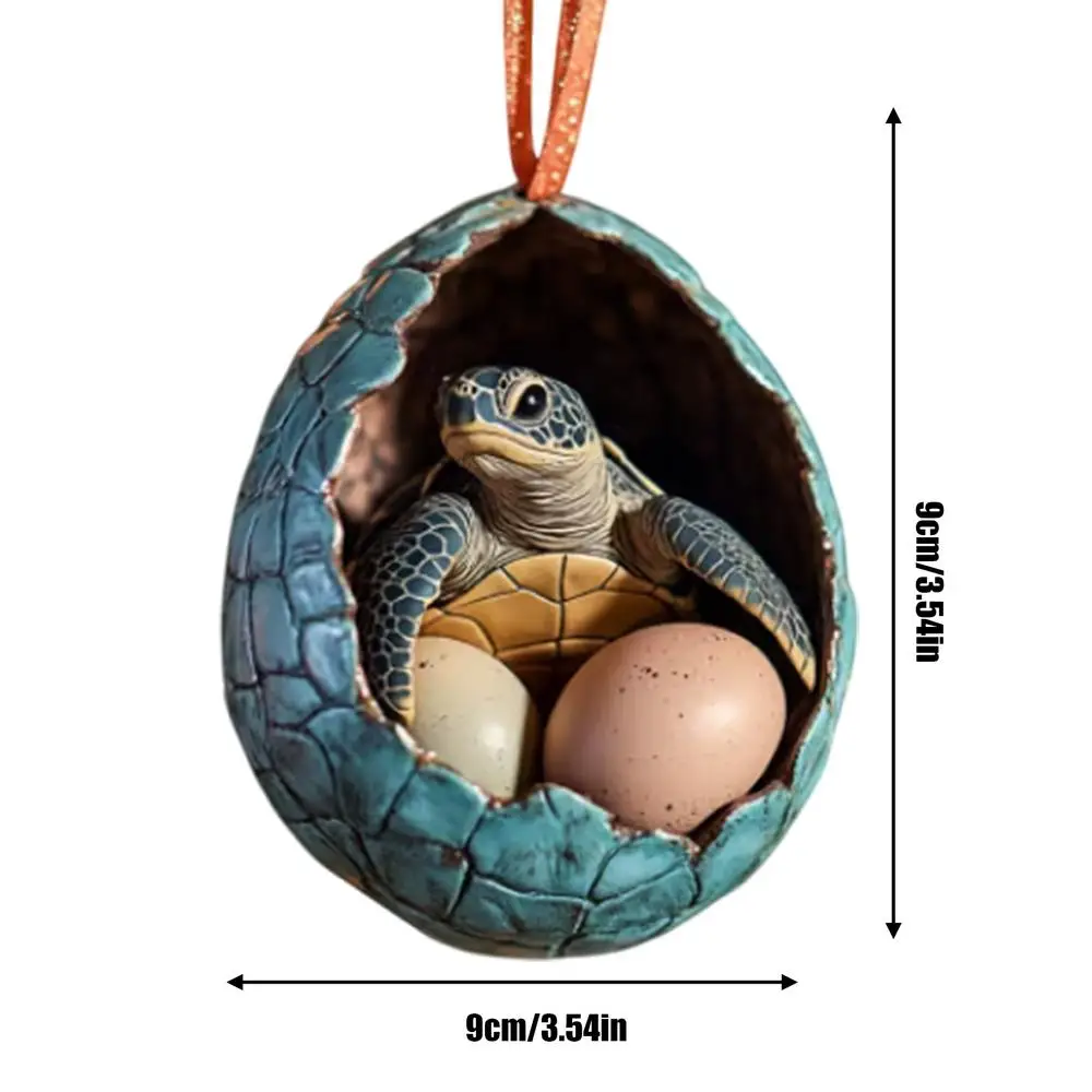 

Акриловые подвески животные яйца Рождество