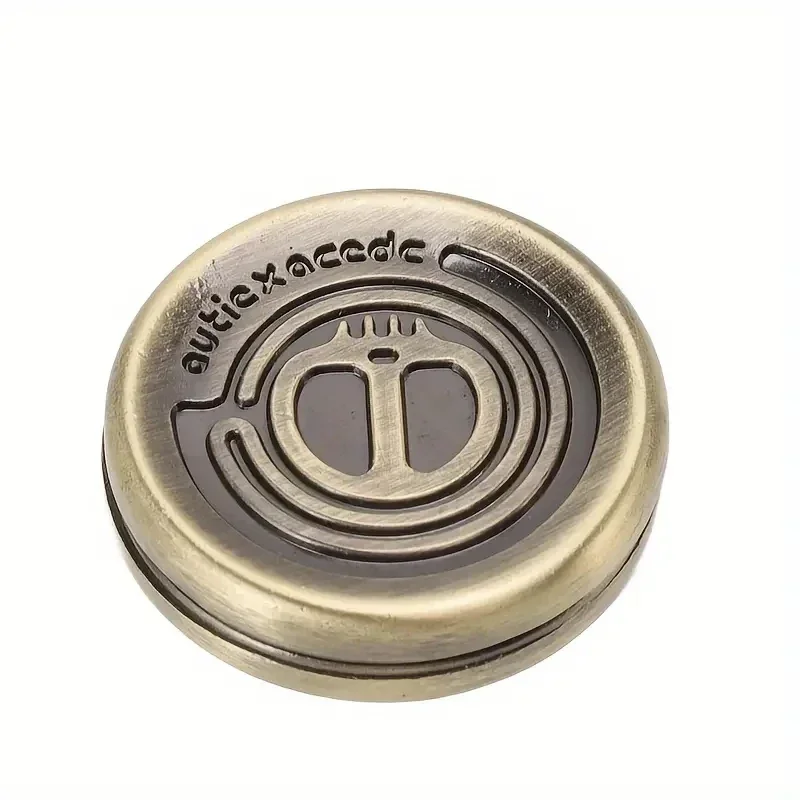 Металлический спиннер с молочным циферблатом дьявола игра магнитами и