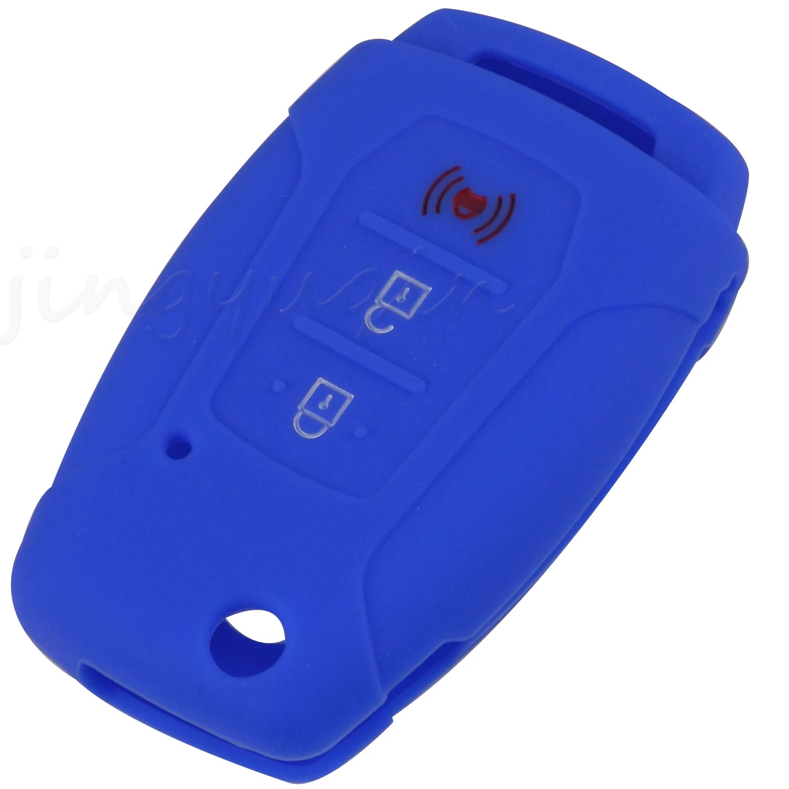 

Чехол для ключей jingyuqin с 3 кнопками, силиконовый защитный чехол для Ssangyong Rexton, Korando Tivoli, автостайлинг