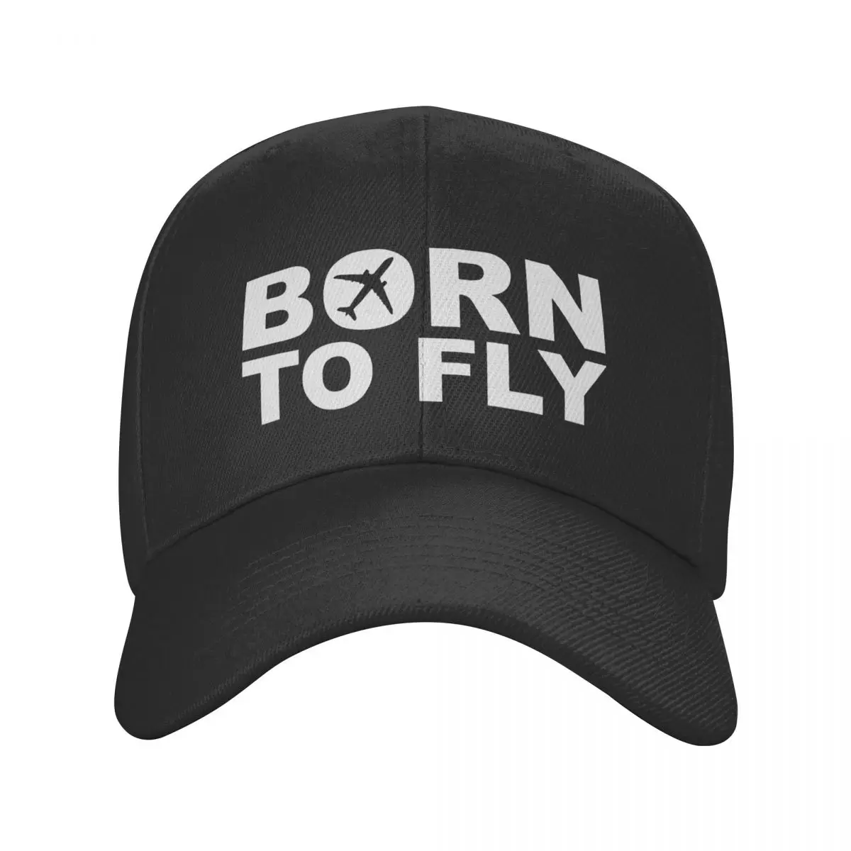 

New Born To Fly Flight Pilot Baseball Cap Sun Protection Adjustable Aviation Airplane Aviator Dad Hat Spring Hats Snapback Caps