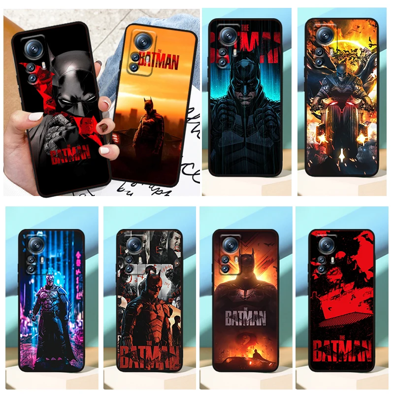 

Fashion Cool Batman Heroes Phone Case For Xiaomi Mi 13 12T 12S 12X 12 11 11T 11i 10T 10 Pro Lite Ultra 5G Black Soft Cover