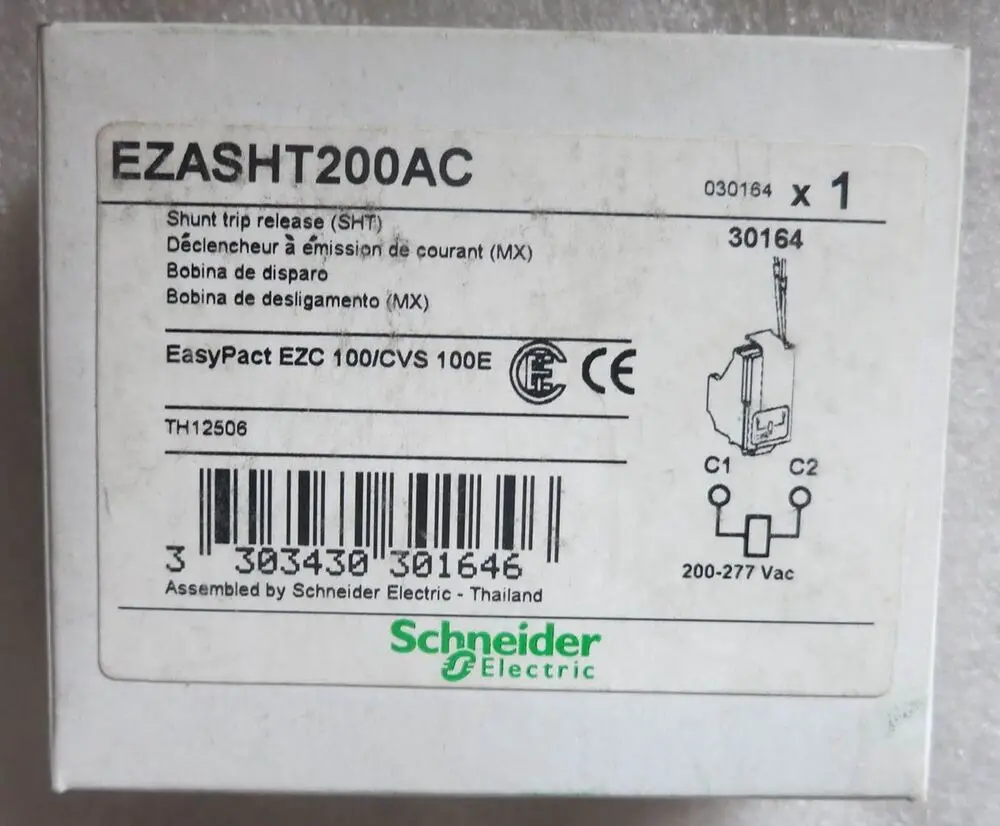 

NEW SCHNEIDER EZASHT200AC Circuit Breaker