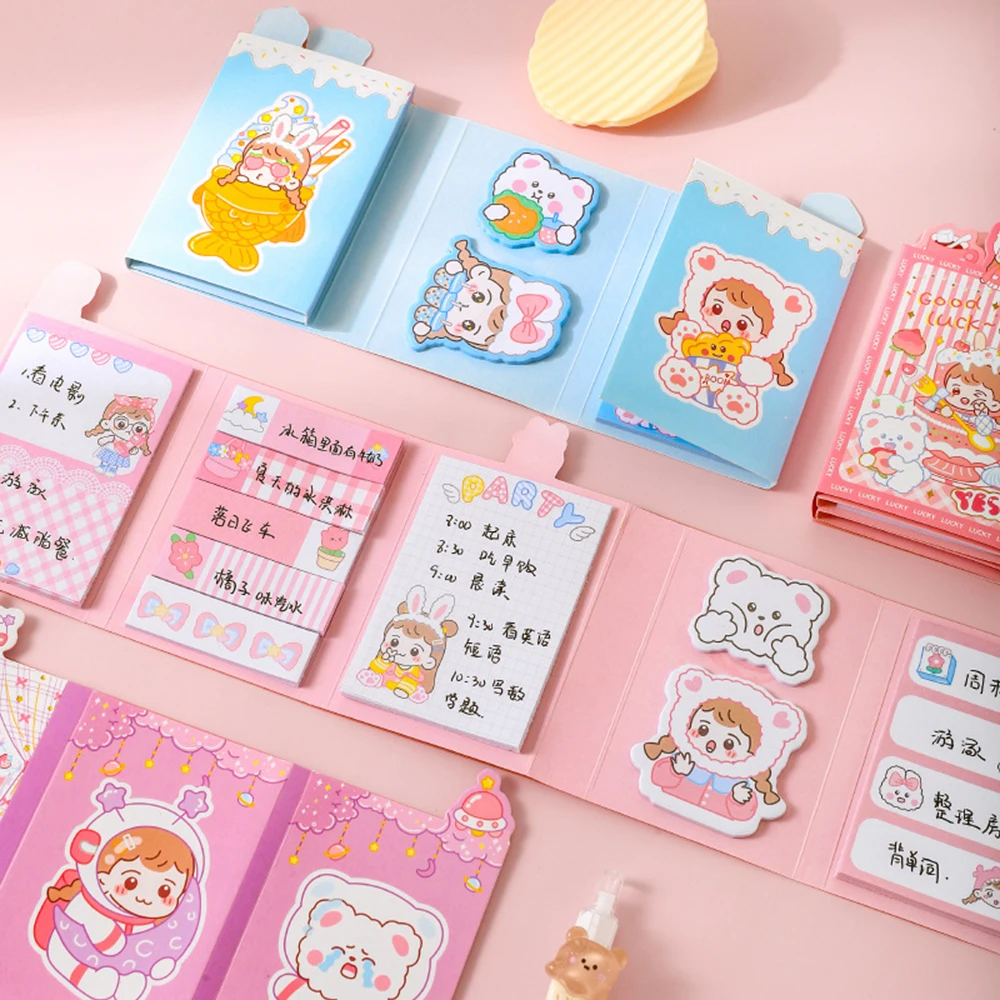 Рисунок 5 - Складной блокнот для заметок с милой девочкой