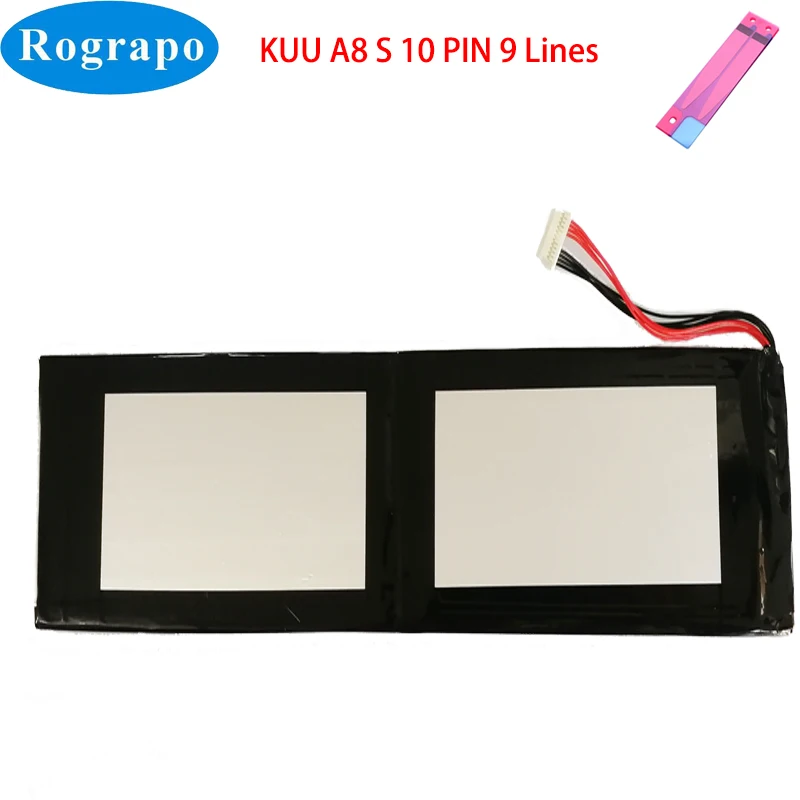 Новый аккумулятор 7,6 в 5000 мАч для планшетов Kuu A8S A8 S K14-N3350 10 PIN 9 проводов